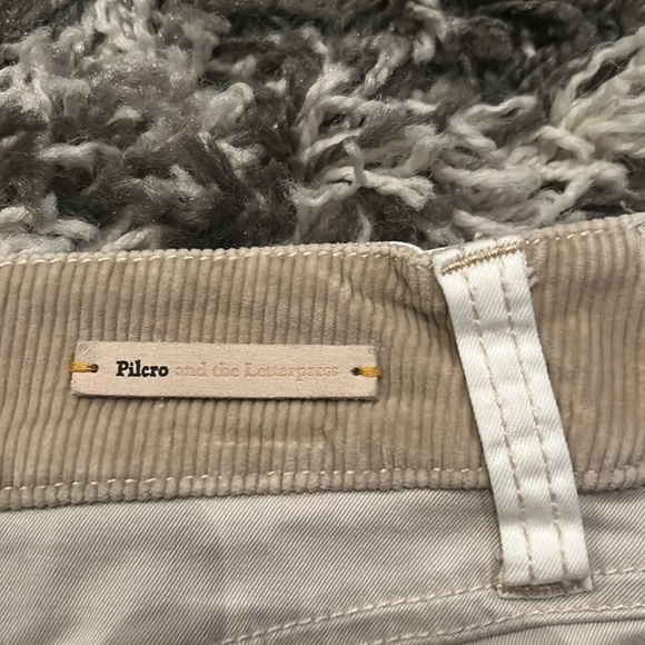 Beige Patchwork Pilcro and the Letterpress Anthropologie Skirt - Picture 5 of 9